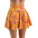 "What the Floral" 15" Mini Rave Skirt Ready To Ship - 2