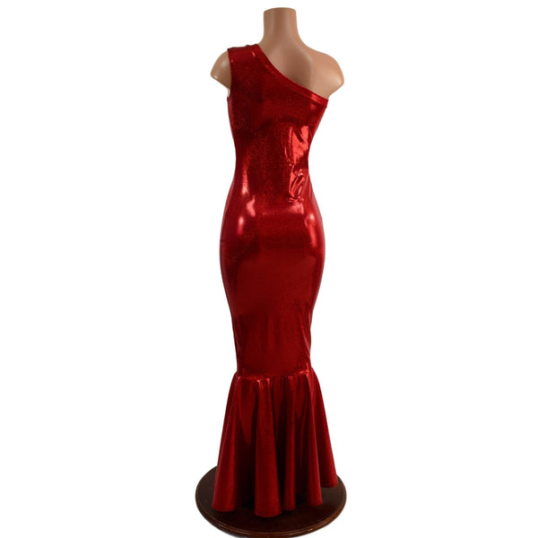 Fish Tail Gown with Fully Separating Burlesque Style Zipper - 3