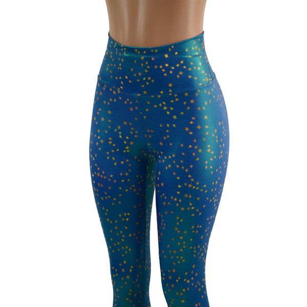 High Waist Leggings in StarDust OVERSTOCK Ready To Ship - 6