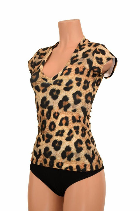 Full Length Leopard Print Top - Coquetry Clothing