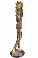 Gold Dragon Hooded Catsuit - 3