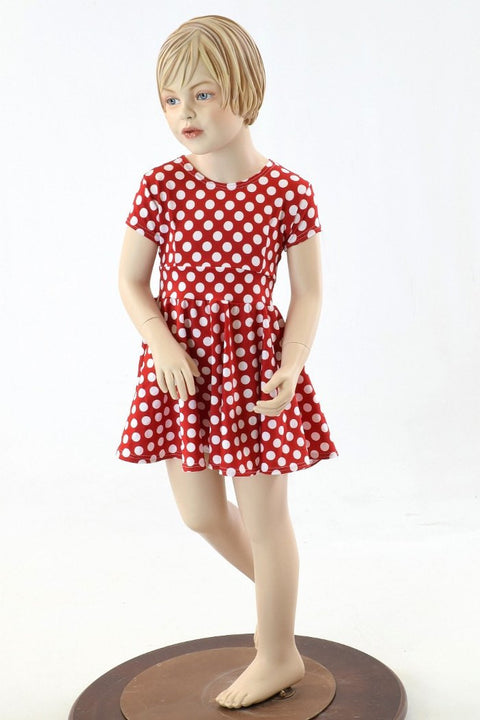 Girls Minnie Skater Dress - Coquetry Clothing