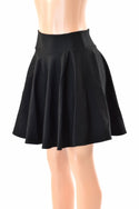 19" Black Zen Skater Skirt - 1