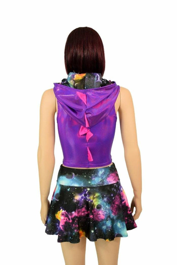 Galaxy Dragon Hoodie & Skirt Set - 6