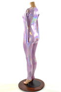 Lilac Holographic Catsuit - 5