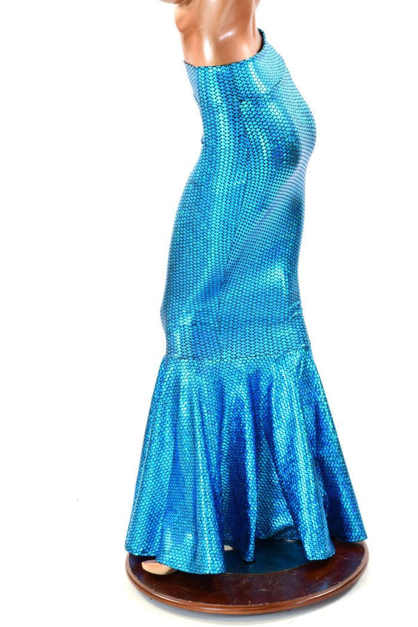 Aquamarine Mermaid Skirt - 5