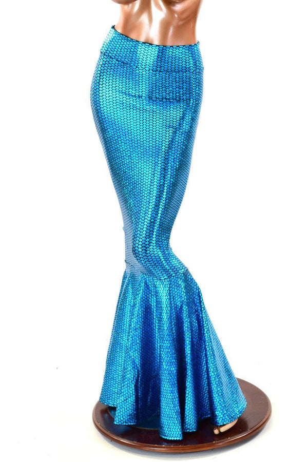 Aquamarine Mermaid Skirt - 4