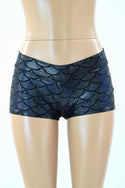 Black Mermaid Lowrise Shorts - 2