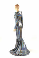 Silver Holographic Gown - 4