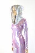 Lilac Space Girl Catsuit - 4