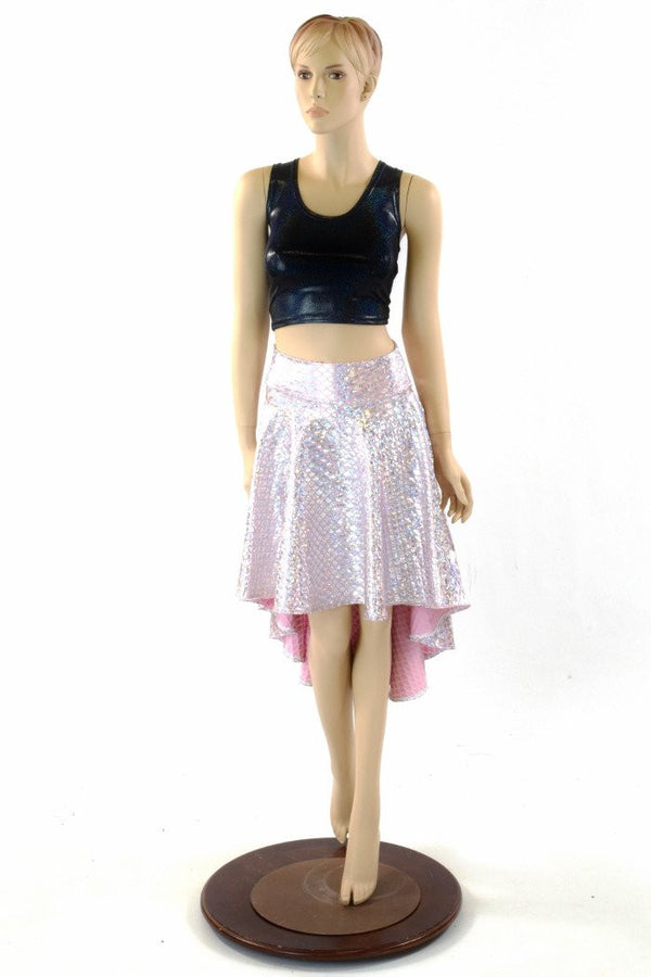 Pink Mermaid Hi-Lo Skirt - 2