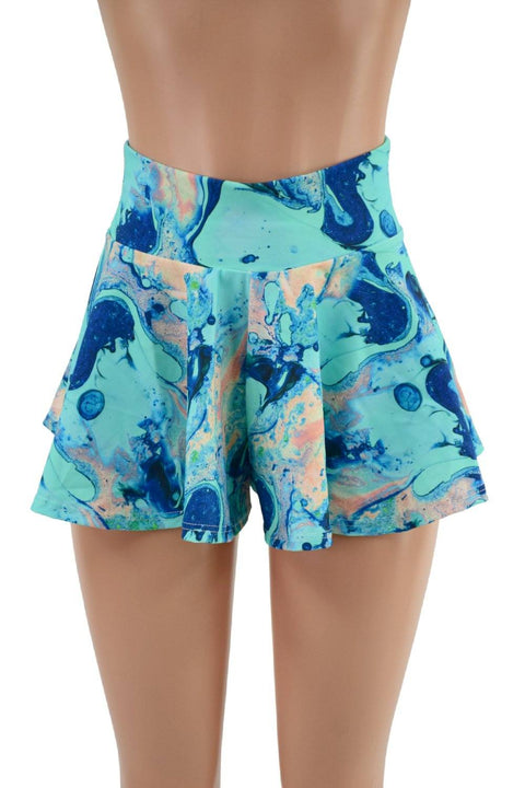 Lapis Lagoon Culotte - Coquetry Clothing