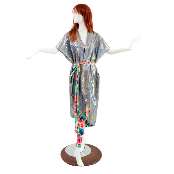 2PC Batwing Catsuit with Reveal - 3