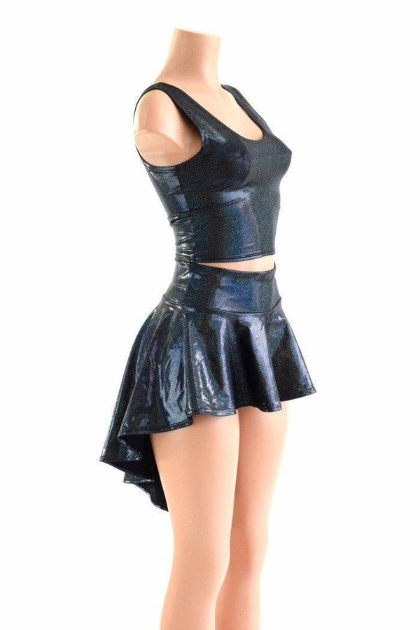 3PC Rave Skirt, Shorts & Top Set - 1