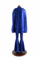 Cape & Flared Catsuit Set - 3