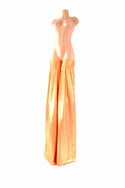 Neon Orange Sparkly Stilt Covers - 2