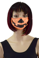 Orange Pumpkin Face Mask - 5