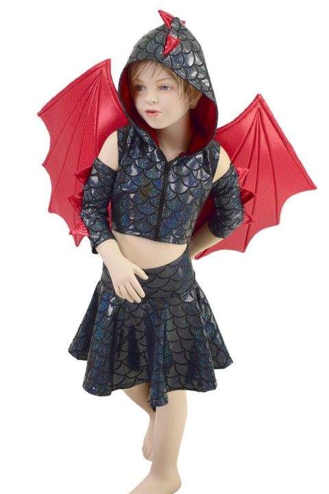 Kids Black Dragon 5PC Set - Coquetry Clothing