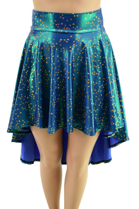 Hi Lo Skater Skirt in Stardust - Coquetry Clothing