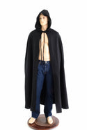 Grim Reaper Cape with Mesh Face Obscurer - 3