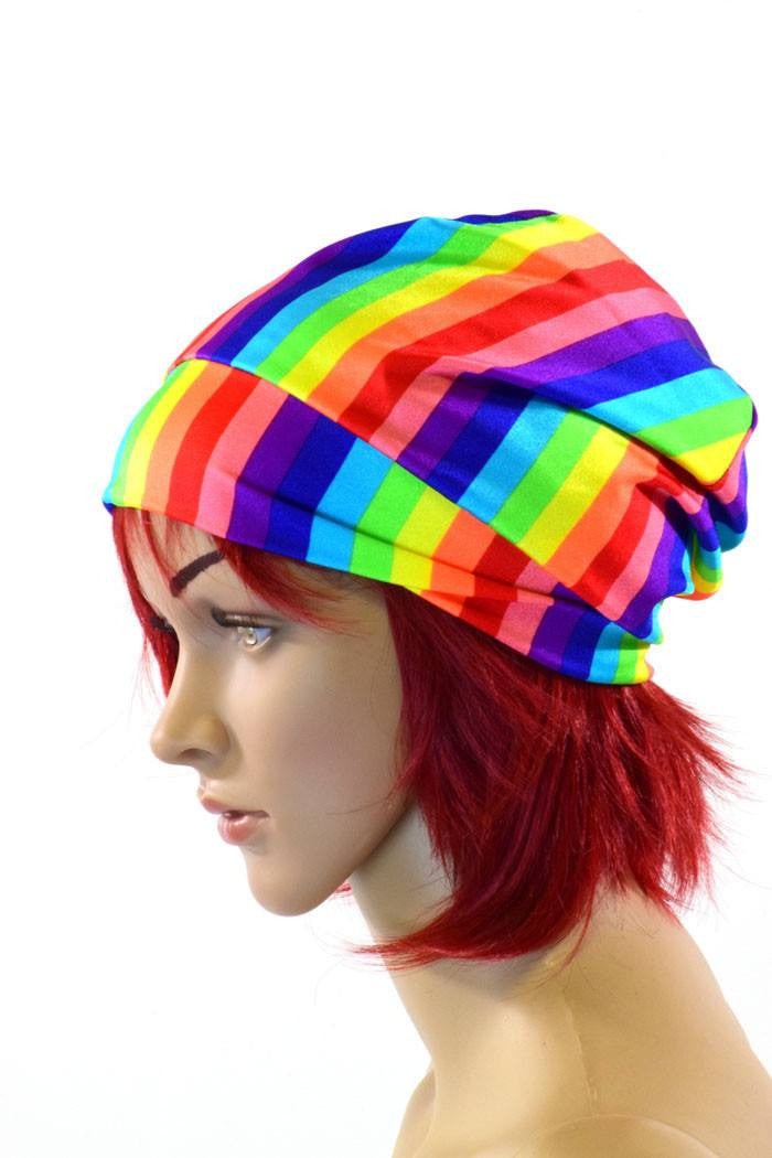 Rainbow Beanie  Coquetry Clothing