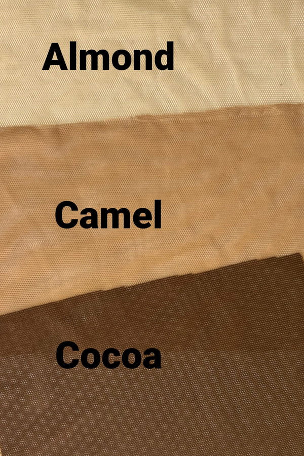 Black Mystique, Coagulant Red and Nude Mesh Romper with Inset Keyhole Neckline - 4