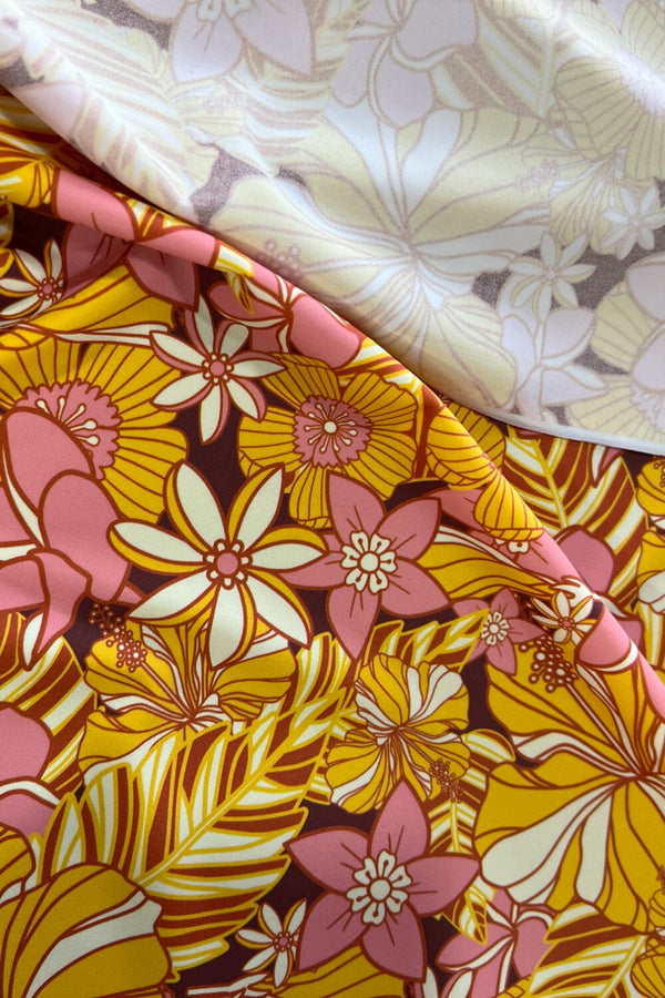 "What The Floral" Print Spandex Fabric - 3
