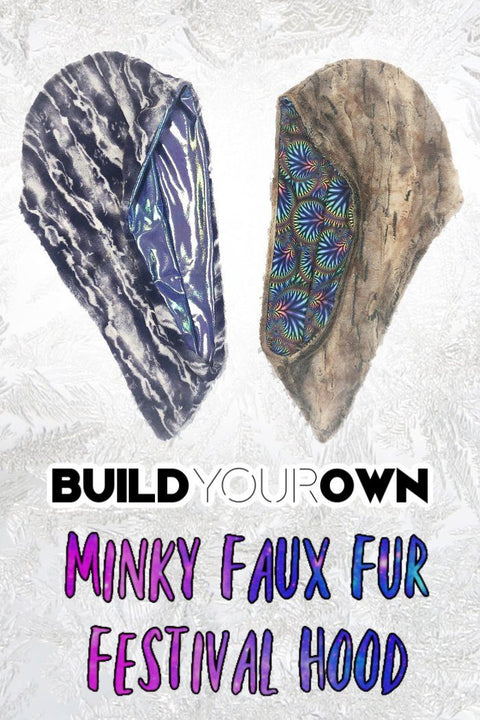 Build Your Own MINKY Festival Hood - Coquetry Clothing