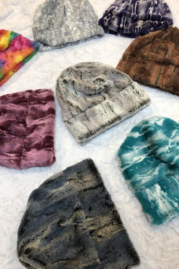 Build Your Own Minky Beanie Hat - 1