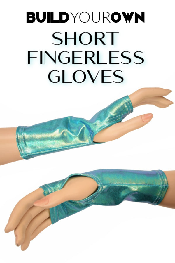 Build Your Own Short Fingerless Gloves - 1