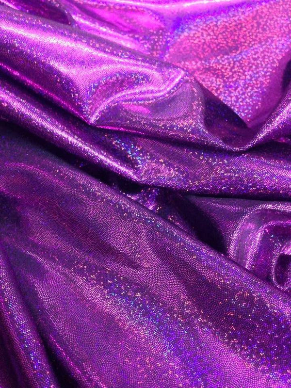 Fuchsia Sparkly Jewel Cap Sleeve Crop Top - 6