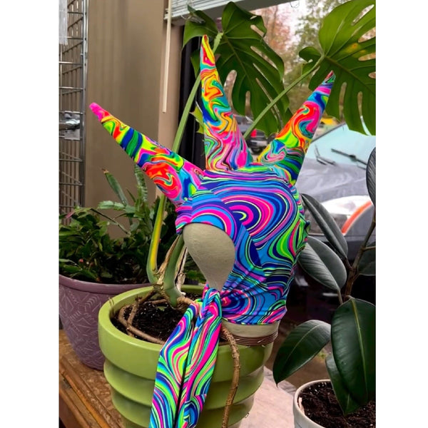 Triple Unicorn Horn Bonnet - 2