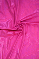 UV Glow Neon Pink Sparkly Jewel Fabric - 1