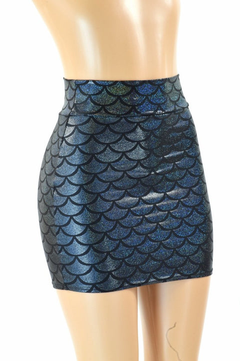 Black Mermaid Bodycon Skirt - Coquetry Clothing