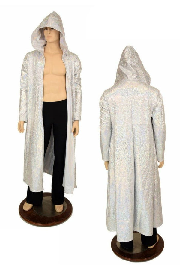 Long Sleeve Reversible Hooded Duster - 1