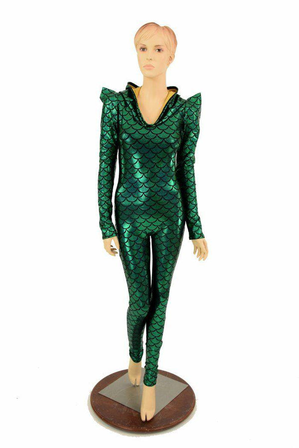 Mardi Gras Dragon Hood Catsuit - 9