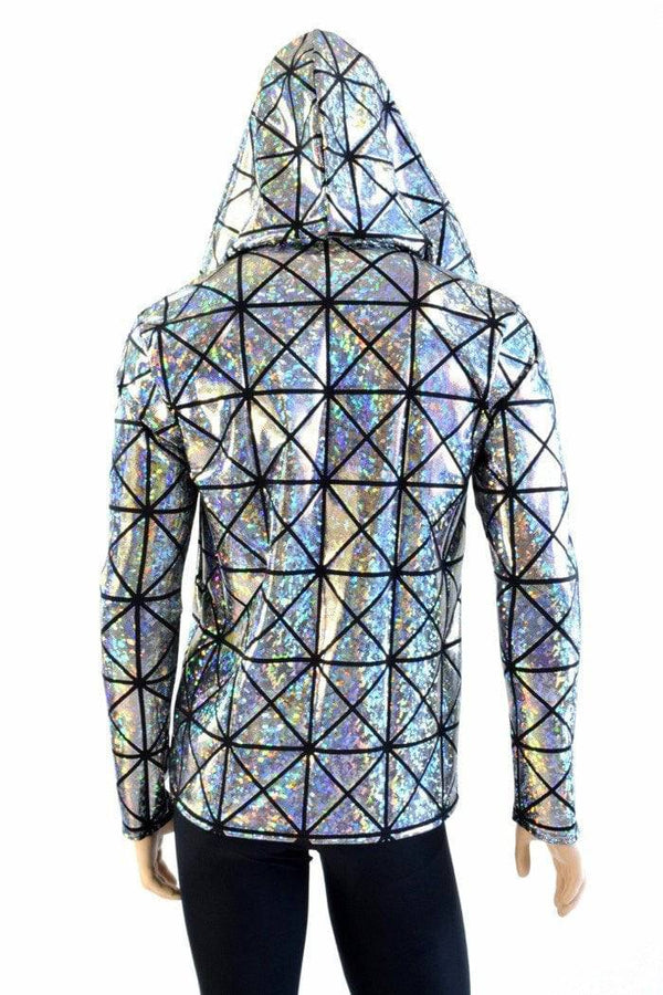 Mens Long Sleeve Zipper Hoodie - 4