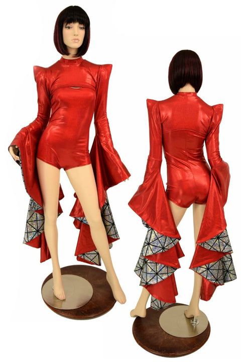 2PC Sorceress Sleeve Bolero + Romper Set - Coquetry Clothing