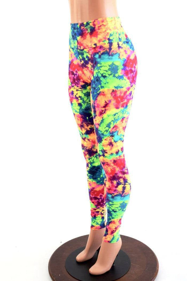Ready to Ship Acid Splash High Waist Leggings XXS - 1