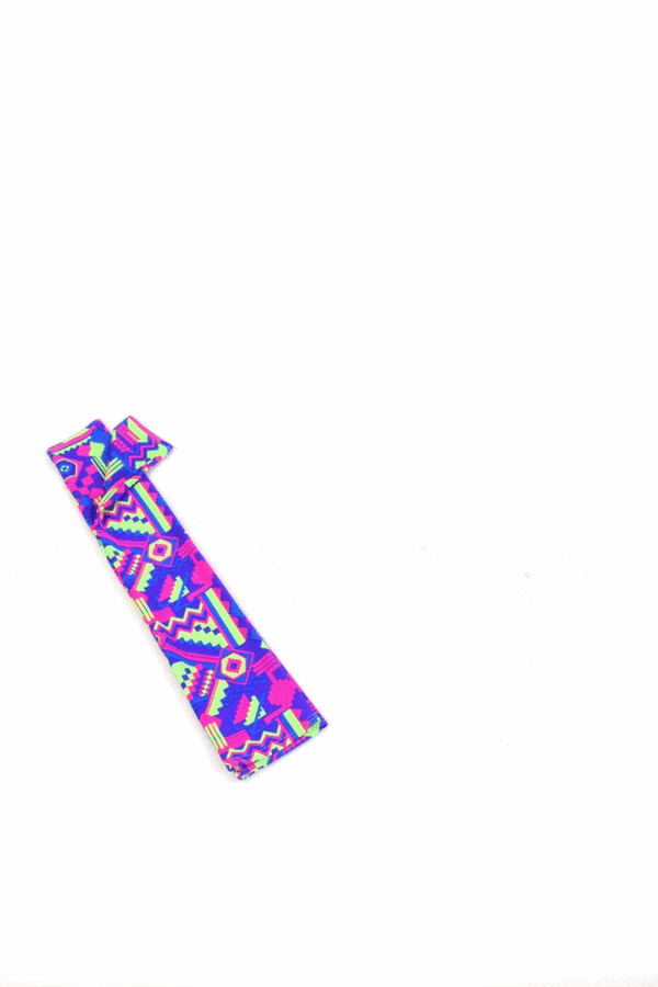 Red Sparkly Jewel Arm Warmer Sleeves - 4