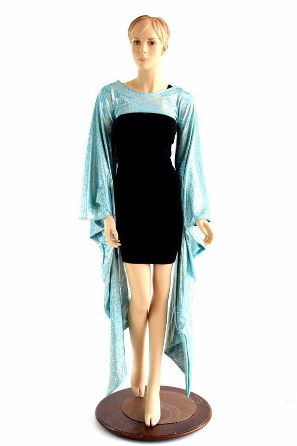 Seafoam Holographic Kimono Bolero - 1