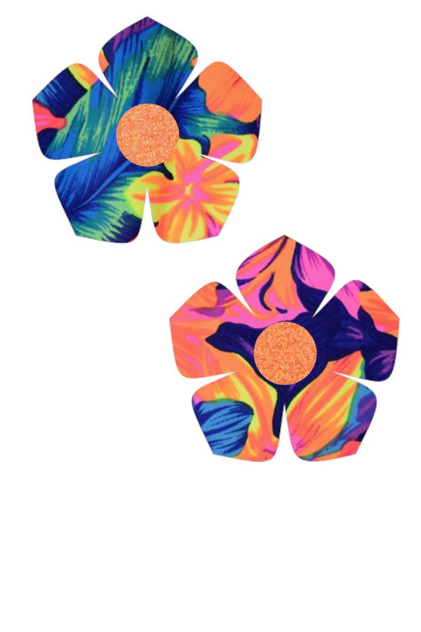 Tahitian Floral Buttercup Pasties - 1