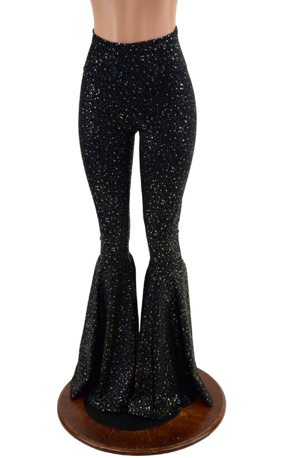 Star Noir High Waist Bell Bottom Flares - 1
