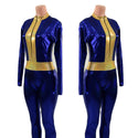 Blue & Gold 33 Fallout Cosplay Suit - 4