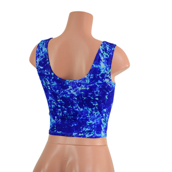 TidePool Crop Tank - Coquetry Clothing
