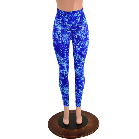 READY to SHIP TidePool High Waist Leggings - Coquetry Clothing