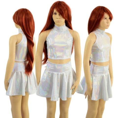 Kids 2PC Demon Hunter Set in Flashbulb - Coquetry Clothing