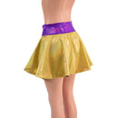 15" Circle Cut Flip Skirt with Slits - Coquetry Clothing