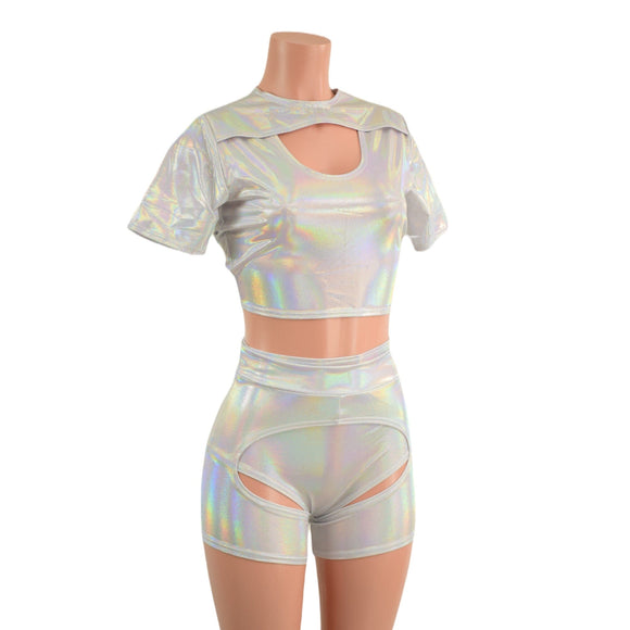 3PC Nirvana Set in Flashbulb - Coquetry Clothing