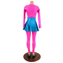 21st Century Girl 2PC Set , Vest and Skirt only (leggings and top sold in the 4PC set) - Coquetry Clothing